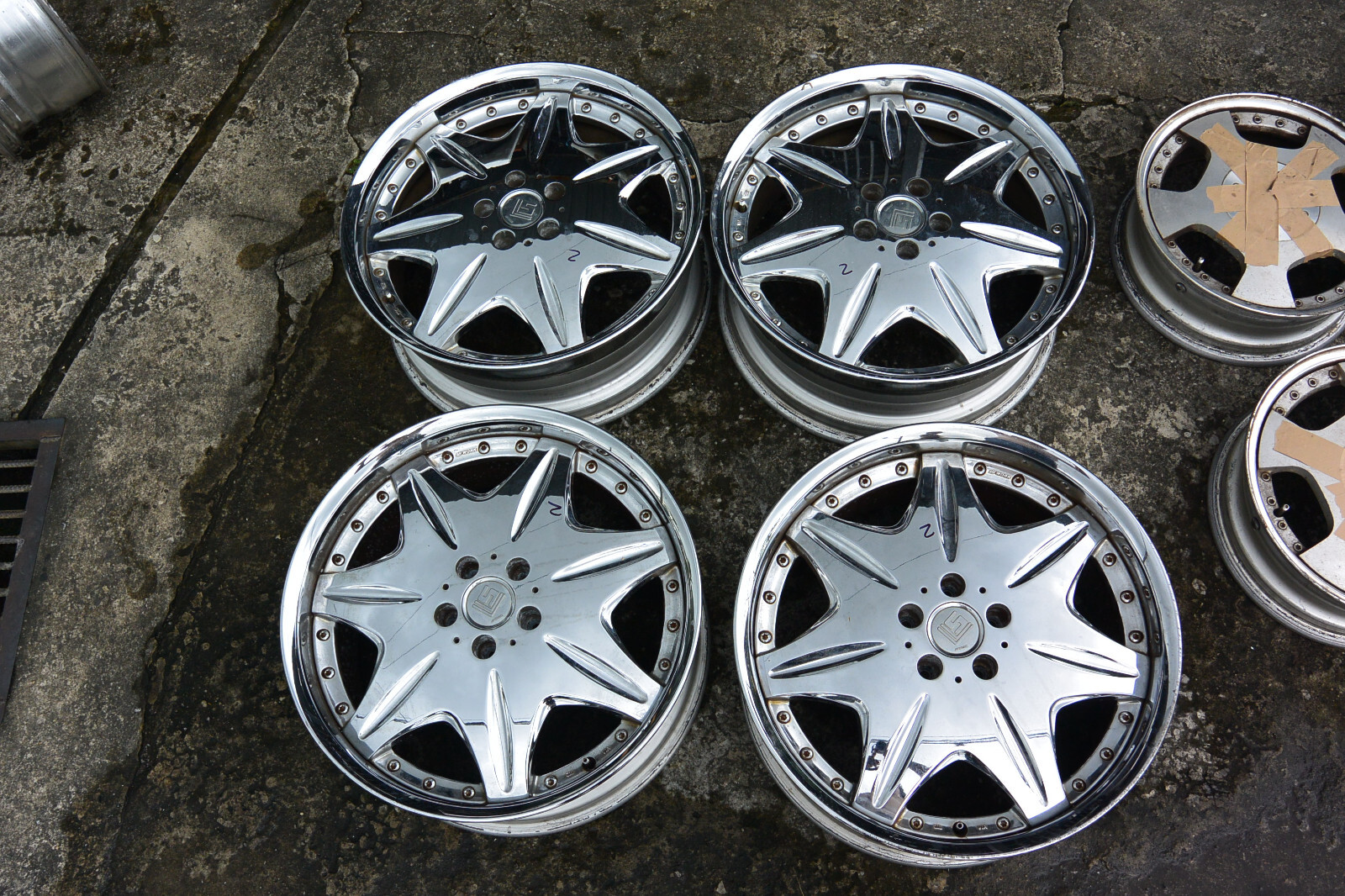 work LS207 アルミホイール WORK LS207 4wheels 20inch 8.5J and 9.5J +44 5×114.3 | eBay