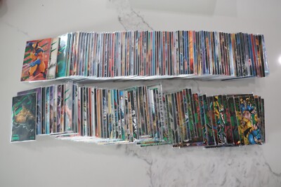 2023 UD Marvel Fleer Ultra Wolverine Complete Master Set Green Parallel w Chase