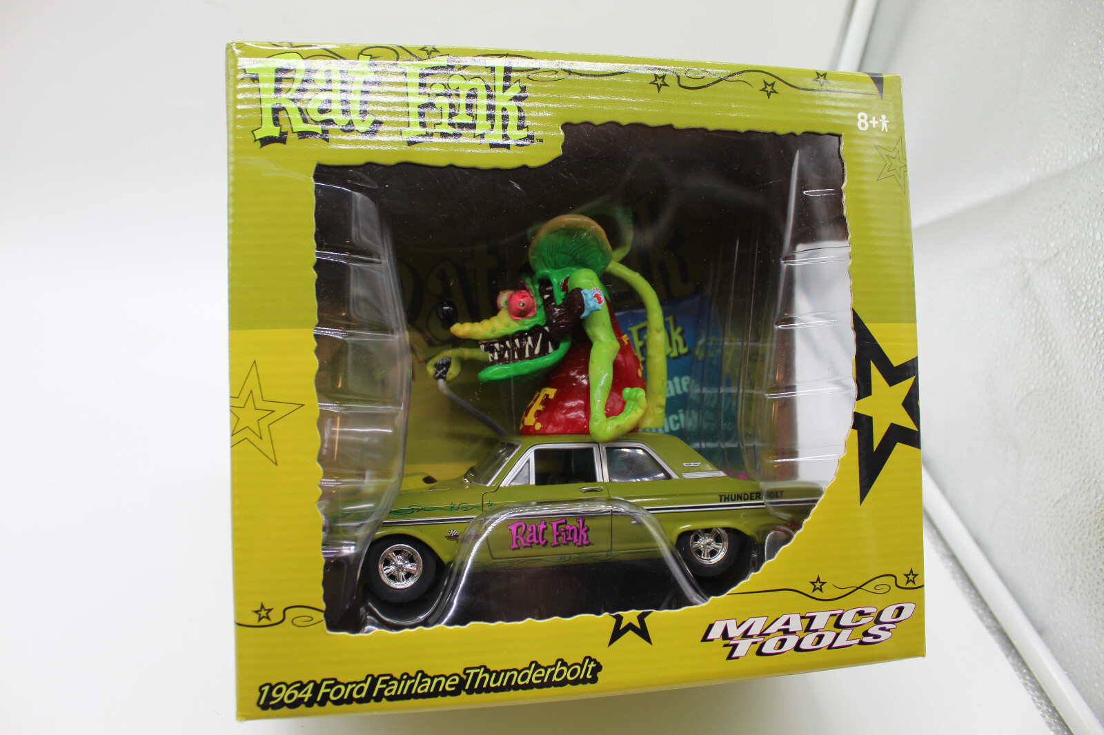 Rat Fink 1964 Ford Fairlane Thunderbolt Matco Tools die cast