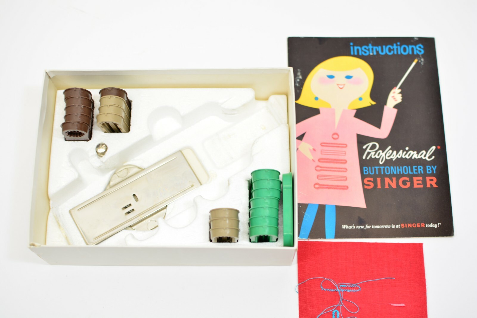 Singer Professional Buttonholer for Slant Needle Zig Zag Sewing Machines #161829