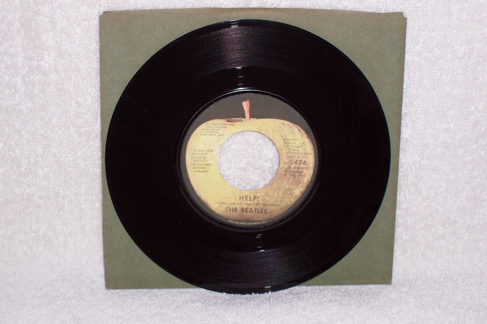 The Beatles Help! Apple 5476 7