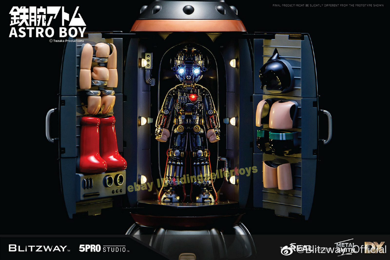 Blitzway Astro Boy 1.0 Atom Superb Anime Statue DX With LED Blitzway Astro Boy 1.0 Atom Superb Anime Statue DX With LED