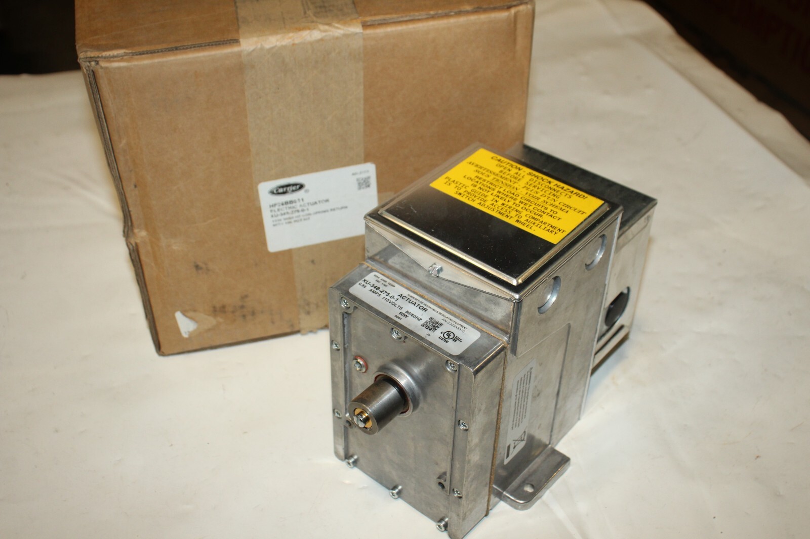 NEW Carrier Electric Actuator HF26BB031 XU-348-275-0-1 115V NEW Carrier Electric Actuator HF26BB031 XU-348-275-0-1 115V