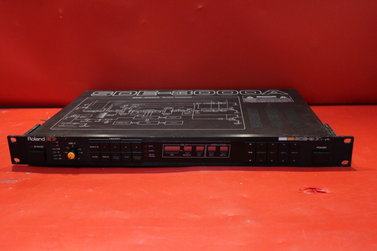 USED Roland SDE-3000A Digital Delay Rack Effect Vintage from USED Roland SDE-3000A Digital Delay Rack Effect Vintage from