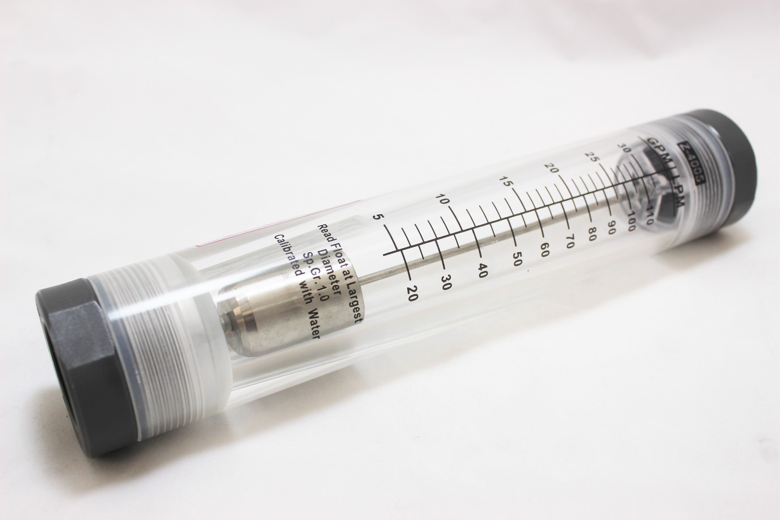 2 Water Flow Meter FLOWMETER ROTAMETER 530 GPM inline Instrument eBay