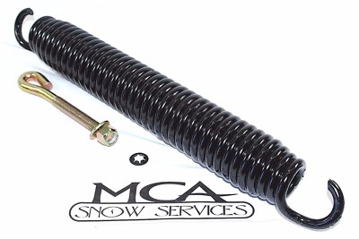 BOSS SNOW PLOW V WING SPRING TAPERED ENDS 17-5/8 EYEBOLT & NUT MSC07705 HDW01744