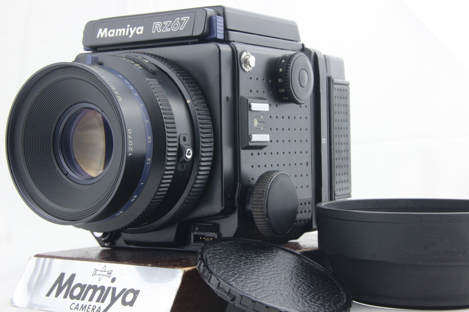 USTMamiya - Mamiya rz67 pro 127mm f3.8 sekor z マミヤ Optics MINT ] MAMIYA RZ67 Pro + SEKOR Z 127mm f/3.8 Lens 120