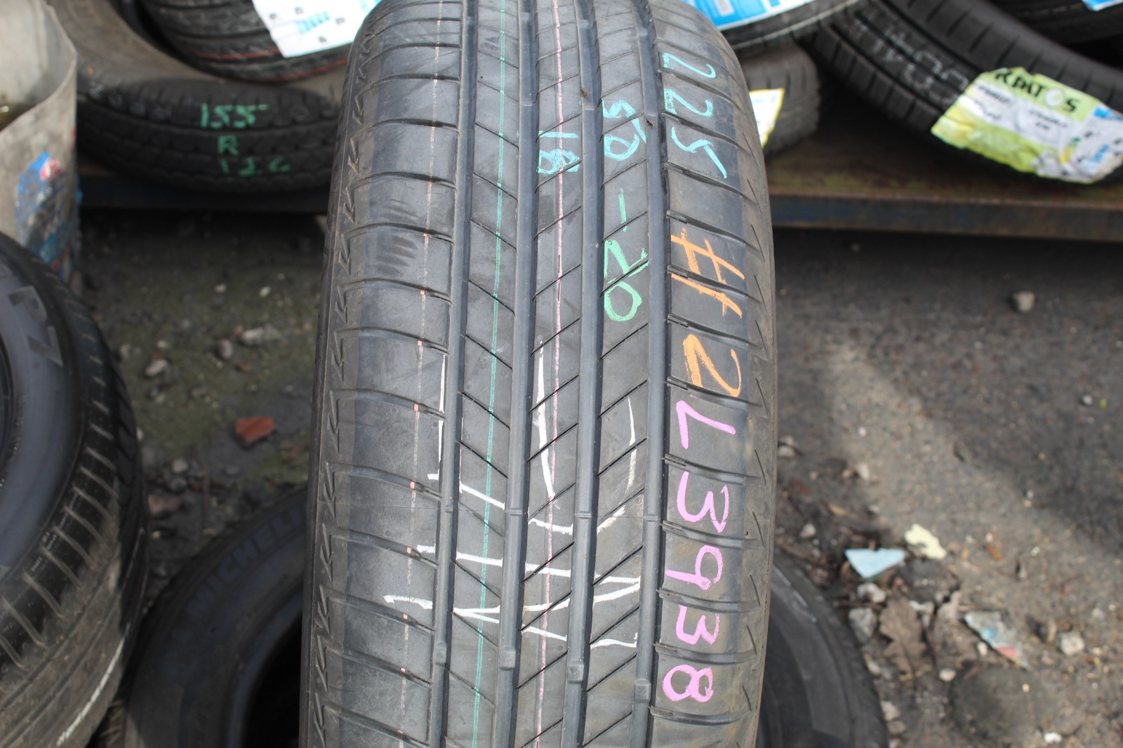 New 225 50 18 Bridgestone, Turanza T005, 95W, x1 Single Tyre (F1_tyres) L3938