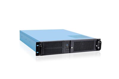 RackChoice 2U Rackmount Server Chassis 2x5.25 + 6x3.5 ATX/MATX Support ATX PS...