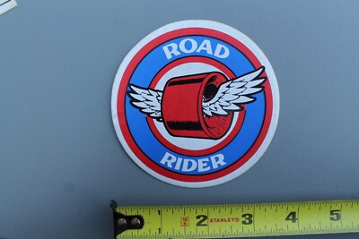 Road Rider Kryptonics Skateboard Wheels 70's Z74A Vintage Skateboarding STICKER