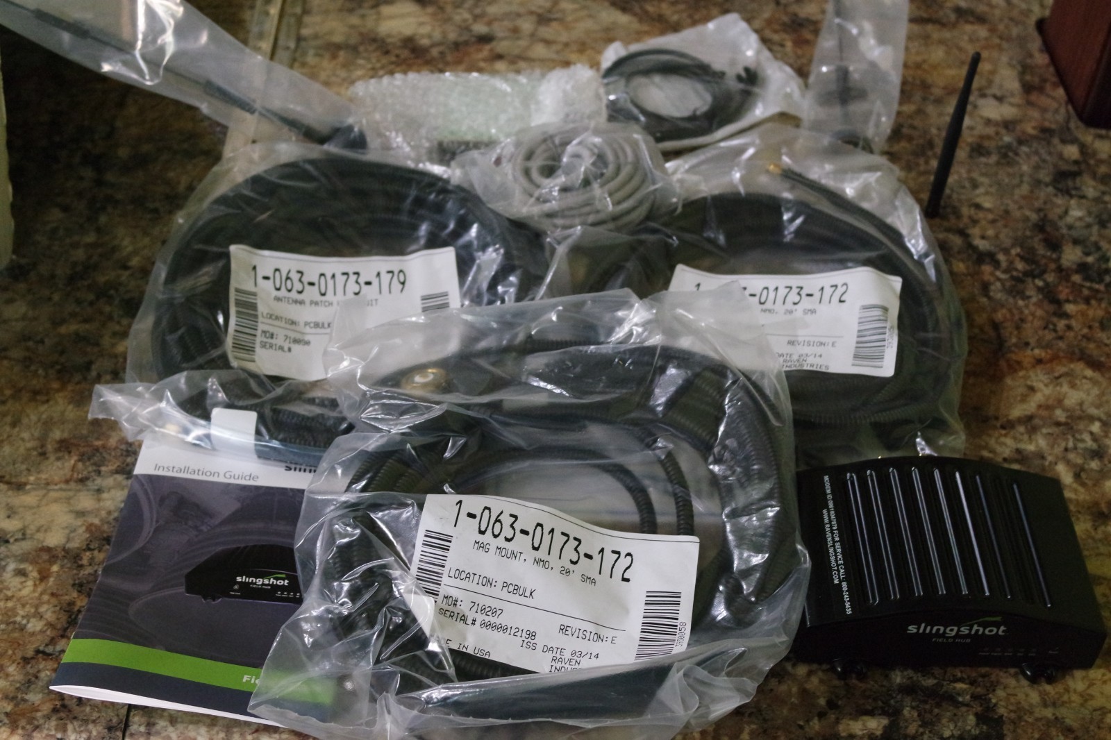 RAVEN SLINGSHOT FIELD HUB/ANTENNA PN 117-0171-304**BRAND NEW**