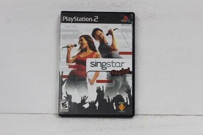 PS2 Singstar Rocks! (Sony PlayStation 2, 2006) CIB