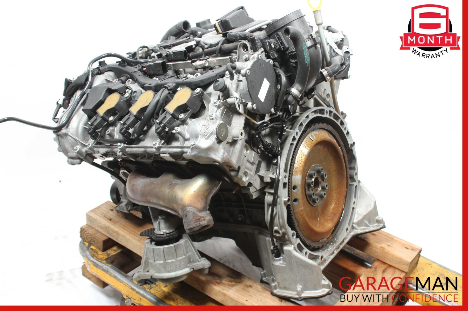 08-11 Mercedes W204 C300 3.0L V6 RWD Engine Motor Block