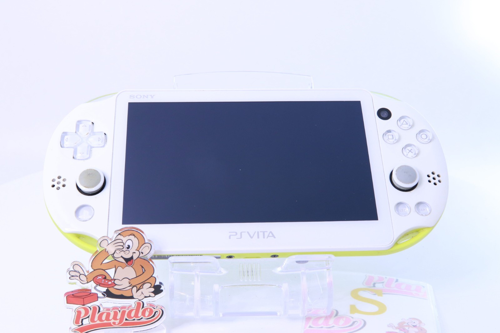 PS Vita PCH-2000 Lime Green White [ Rank：S] W/USB cable | eBay