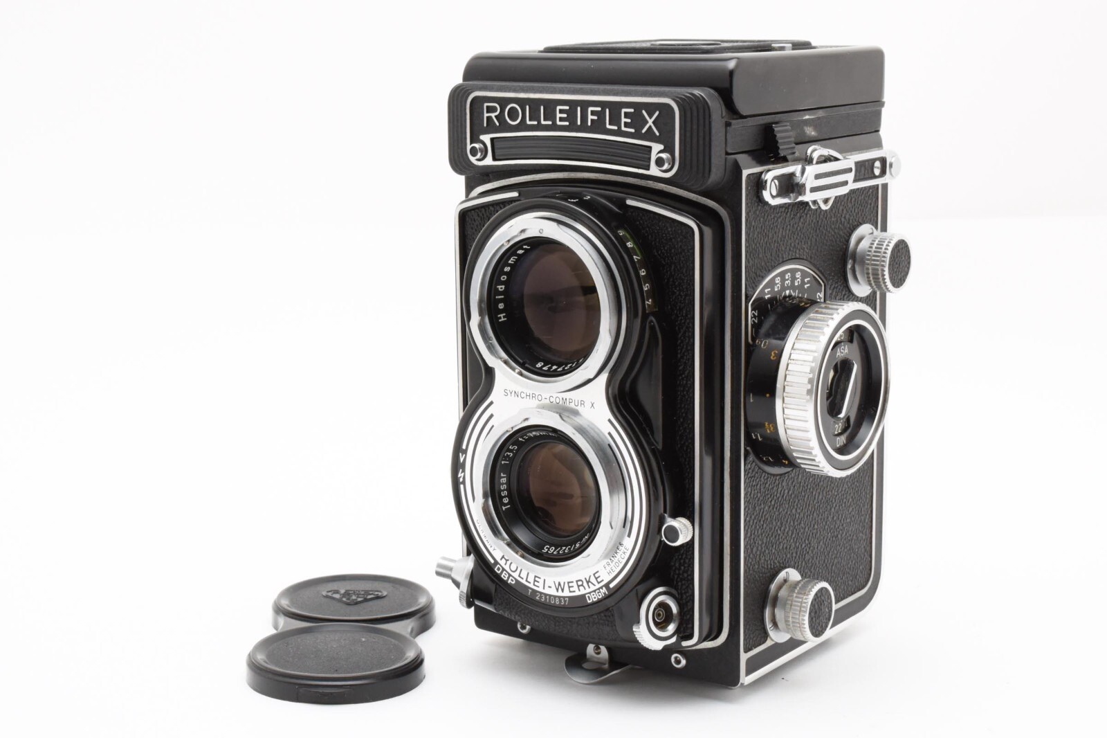 フィルムカメラ rollei ROLLEIFLEX T Tessar 75mm F3.5 Near Mint* ROLLEIFLEX T Type 2 XV Tessar 75mm f3.5 TLR Film