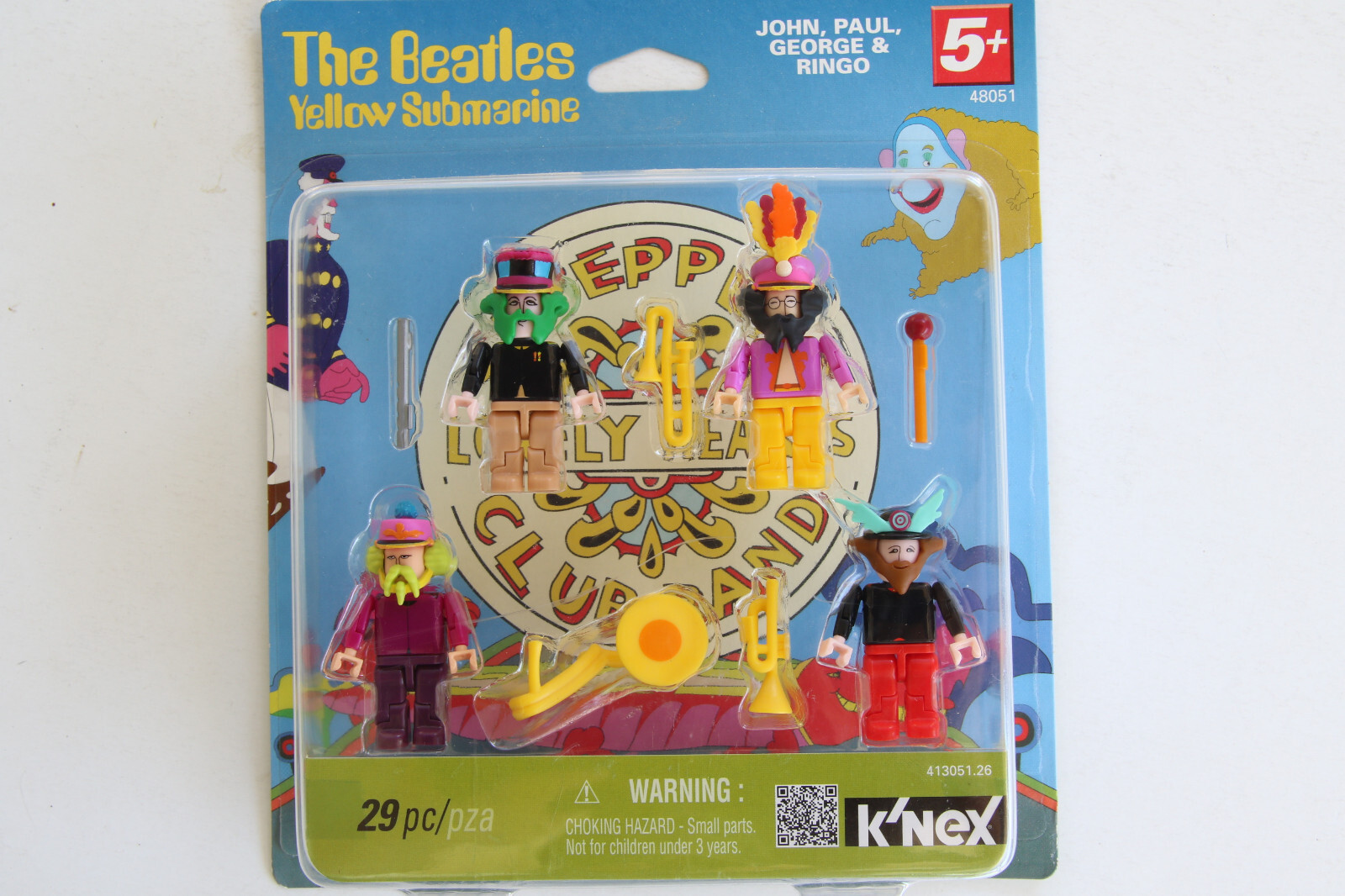 KNEX The Beatles Yellow Submarine Sgt. Peppers Lonely Hearts KNEX The Beatles Yellow Submarine Sgt. Peppers Lonely Hearts