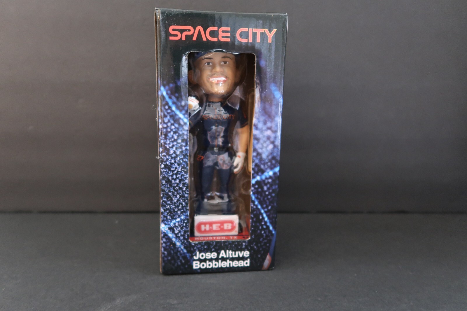 Houston Astros JOSE ALTUVE Space City Bobblehead NEW H E B