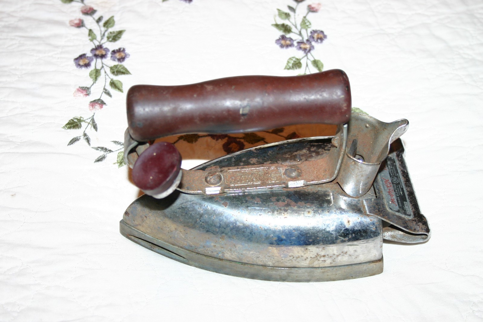 Vintage Hotpoint Super Iron Electric Clothes Iron NO CORD