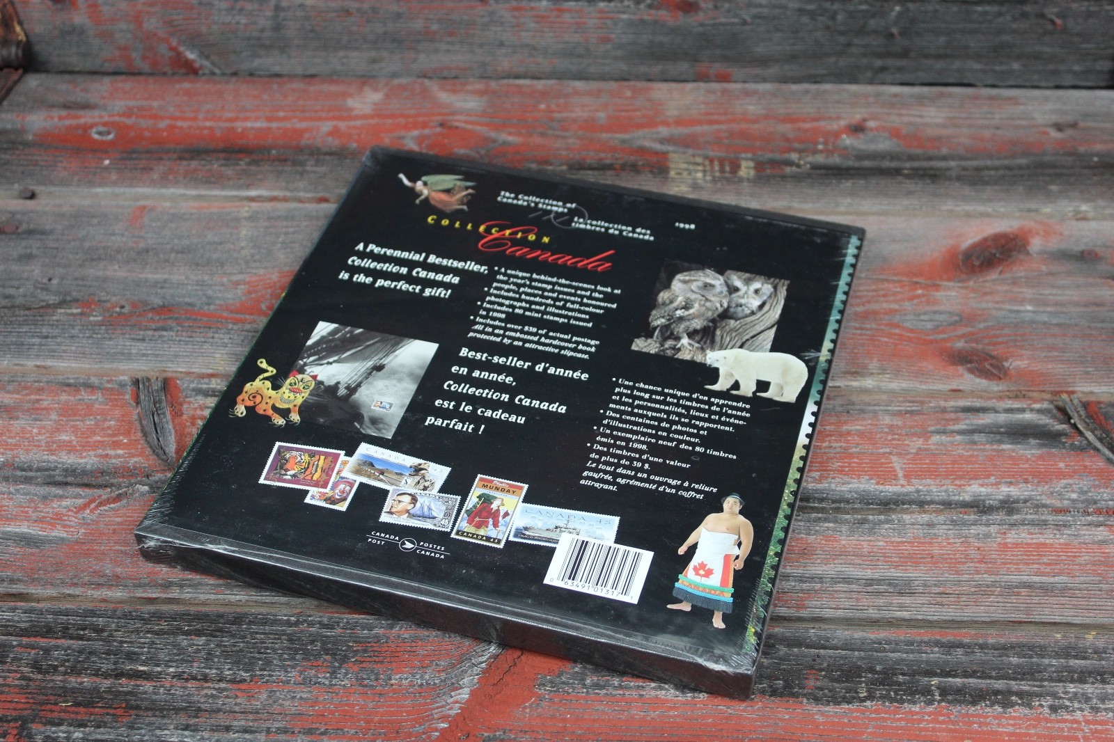 1998 COLLECTION CANADA Stamp Yearbook, NEW IN PLASTIC Year of the Tiger UNOPENED