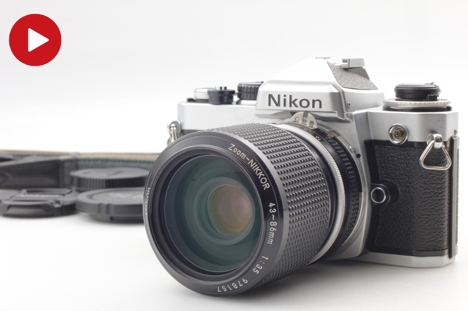 綺麗 Nikon FE /Zoom-Nikkor Ai 43-86mm F3.5 Nikon Ai Zoom-NIKKOR 43-86mm f/3.5 MF Zoom Lens #48 | eBay