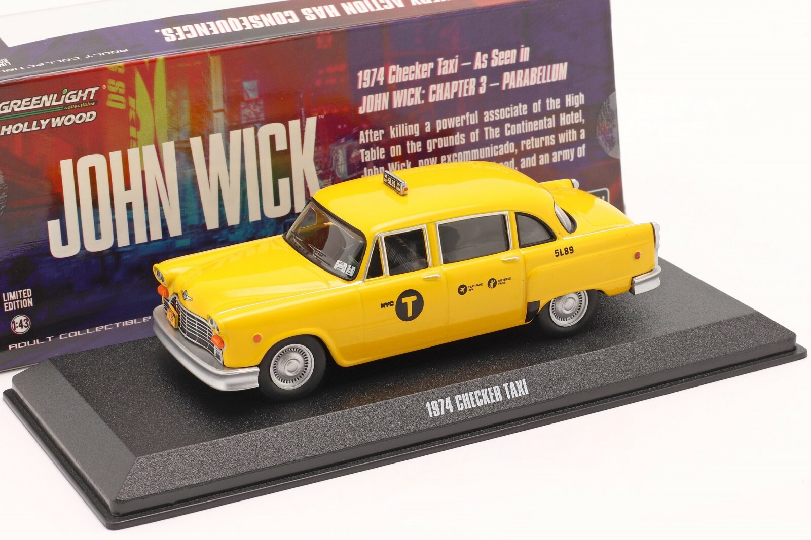 CHECKER MARATHON A11 N.Y.C. Taxi #5L89 from John Wick 3 - 1