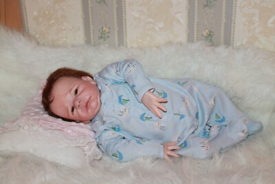 Reborn Doll Tanner, by Marissa May, reborn by artist Linda Wiseman