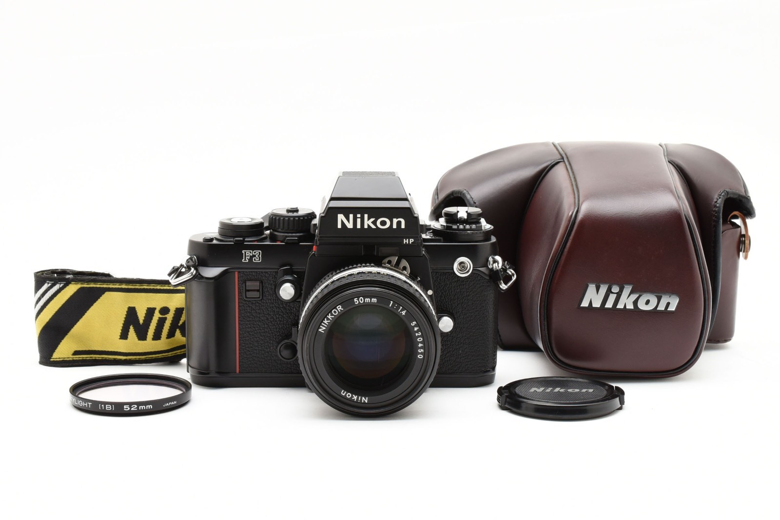 【完動品】Nikon F3 HP AI NIKKOR 50mmf1.8 Nikon F3 HP F3HP 35mm Film Camera w/ 50mm f1.8 AI-S Lens