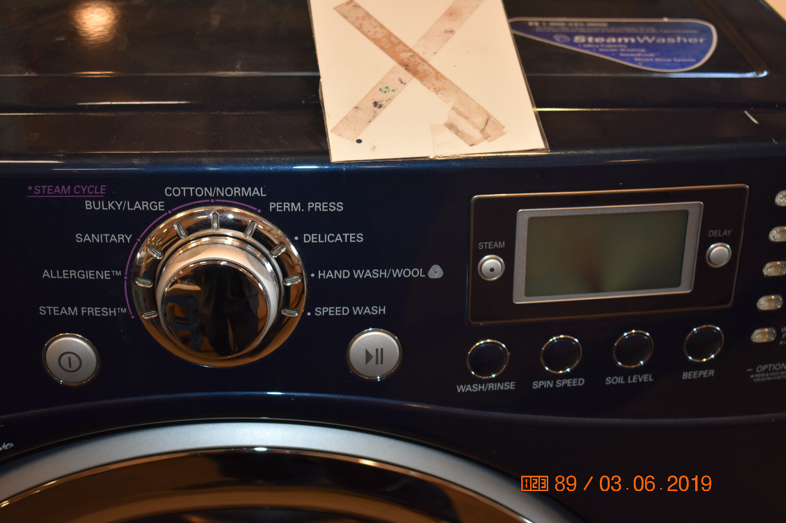 Washer LG Steamwasher