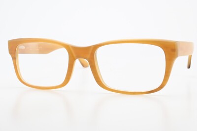 Hoffmann Glasses Spectacles Natural Horn 312-2 907 Matt F11 Beige Hand Made IN