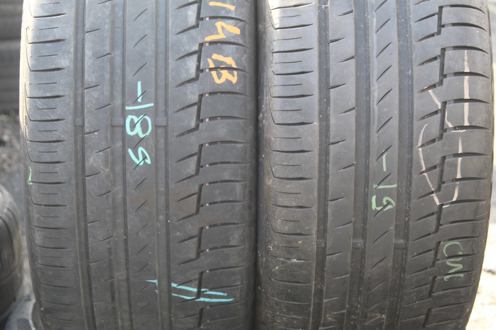 245 40 18 Continental, PC 6, XL, 97Y, x2 A Pair 6.5mm (F1_tyres) FO L3814