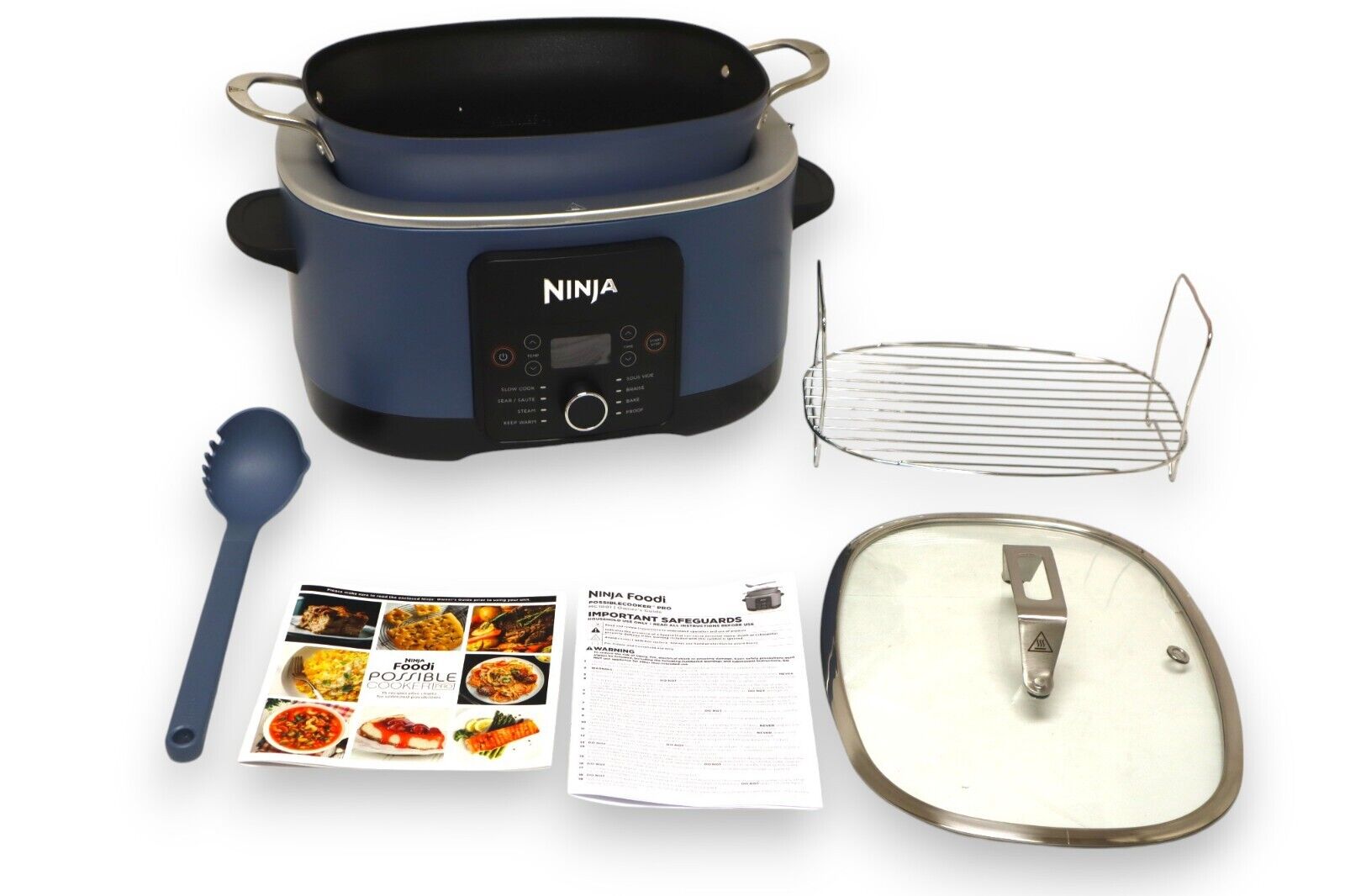 Ninja MC1001A Foodi PossibleCooker PRO 8.5 Quart Multi-Cooker 8-in-1 Slow Cooker Ninja MC1001A Foodi PossibleCooker PRO 8.5 Quart Multi-Cooker 8-in-1 Slow Cooker