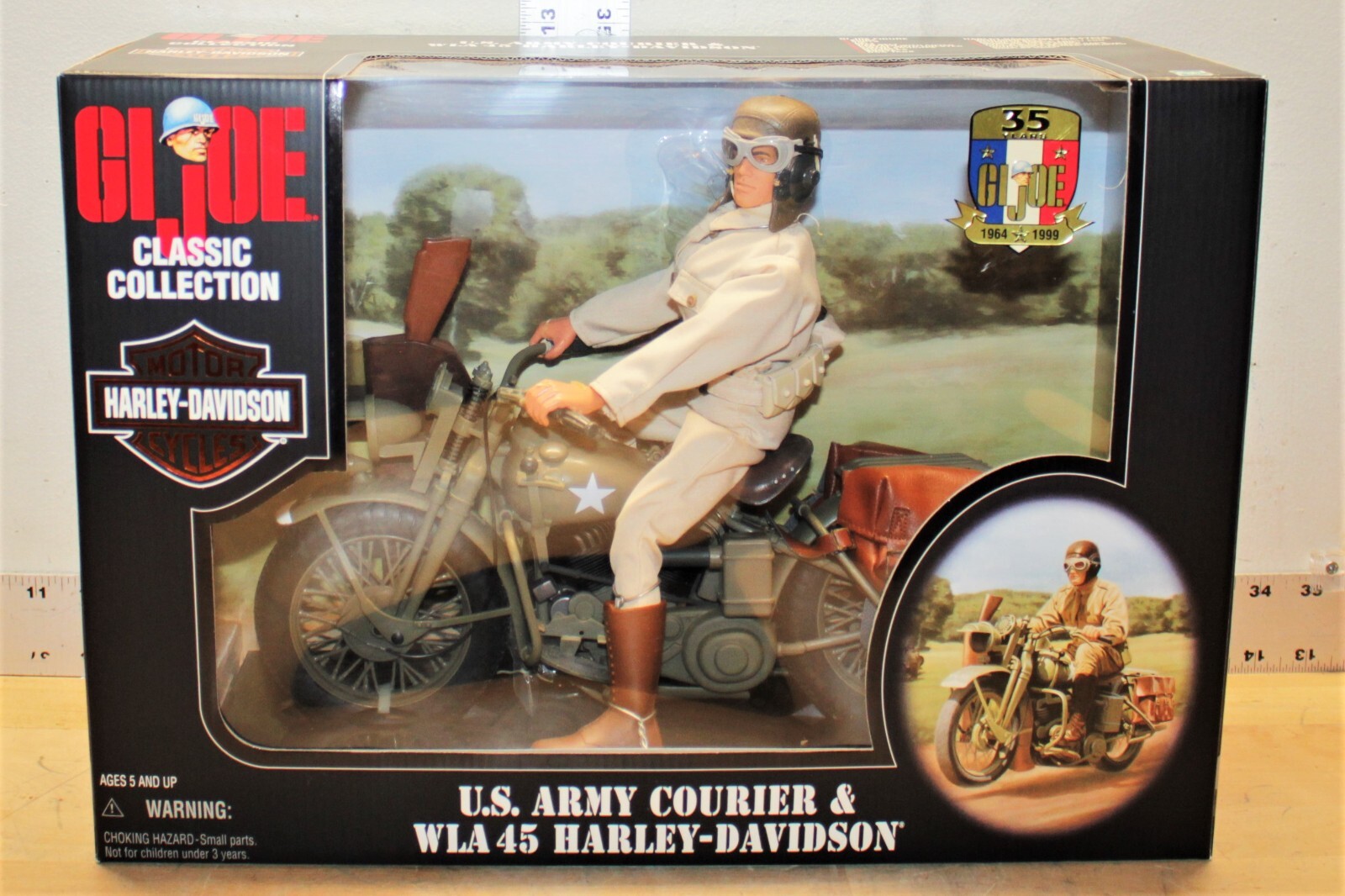 ミリタリー GI JOE U.S. ARMY COURIER HARLEY DAVIDSON Amazon.com: GI Joe US Army 45 Harley Davidson : Toys & Games