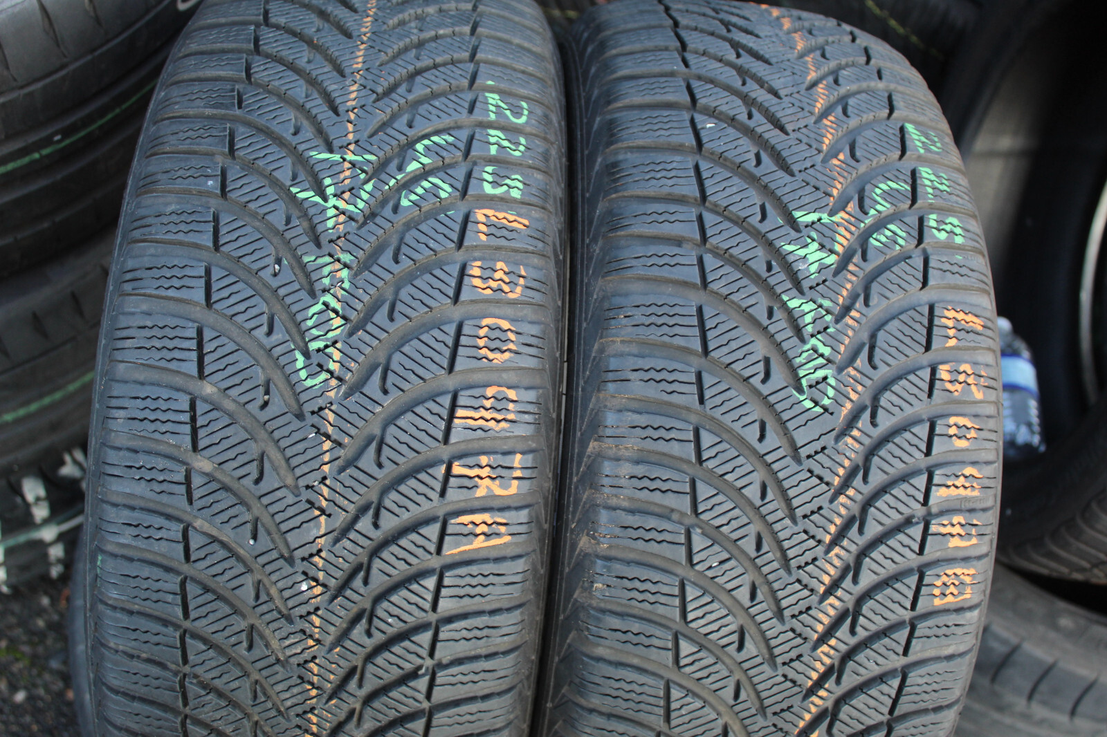 225 45 17 Michelin, Winter, M+S, XL, 94H x2 A Pair 6.8mm (F1_tyres) FOD L3097
