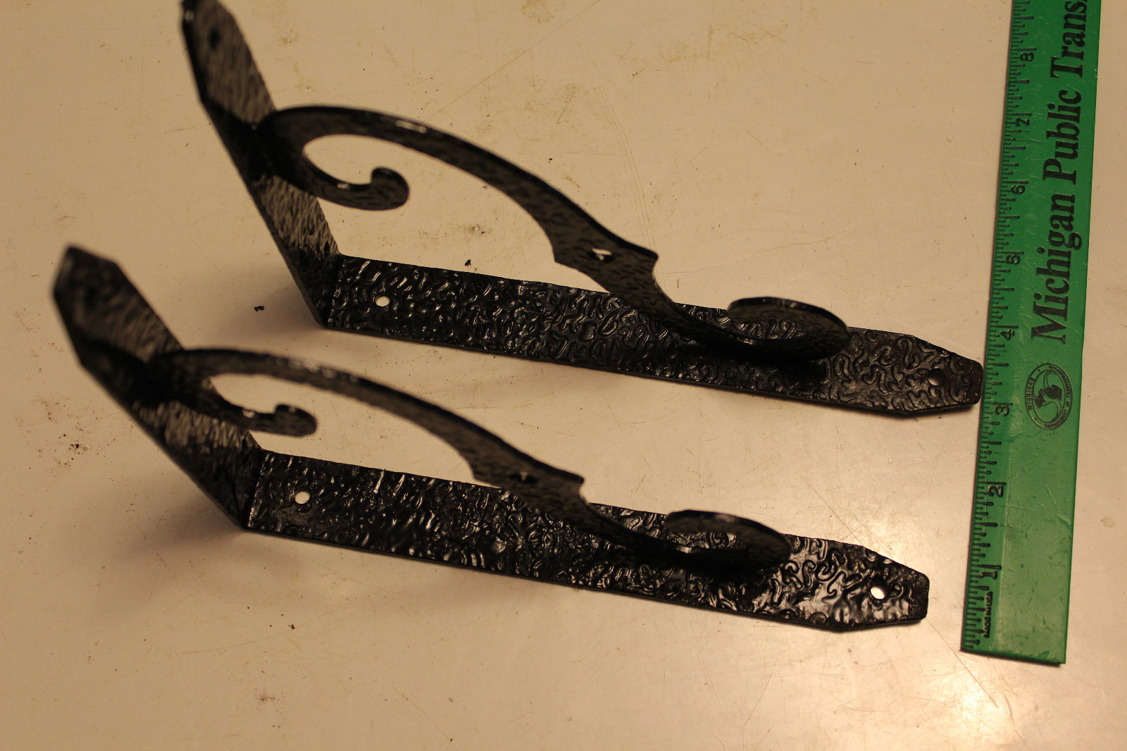 Vintage Set of 2 Black 8