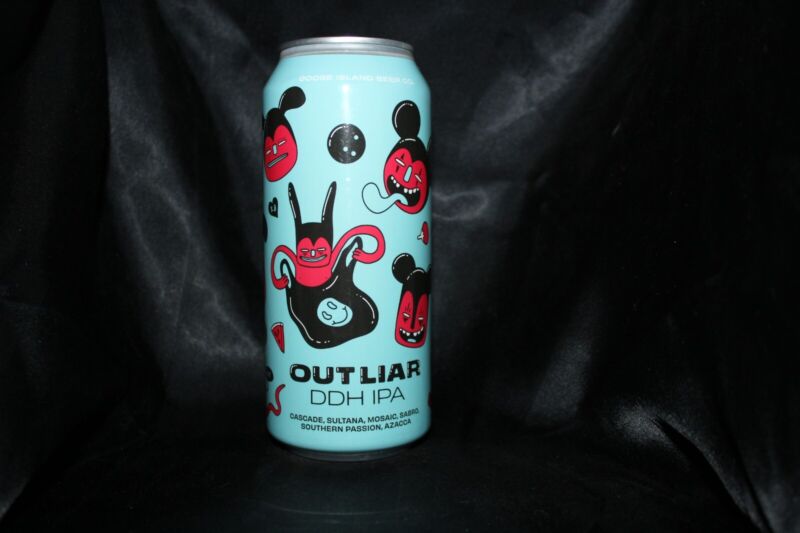 16oz empty Beer Can - Illinois - Goose Island Beer Company - OUTLIAR DDH IPA