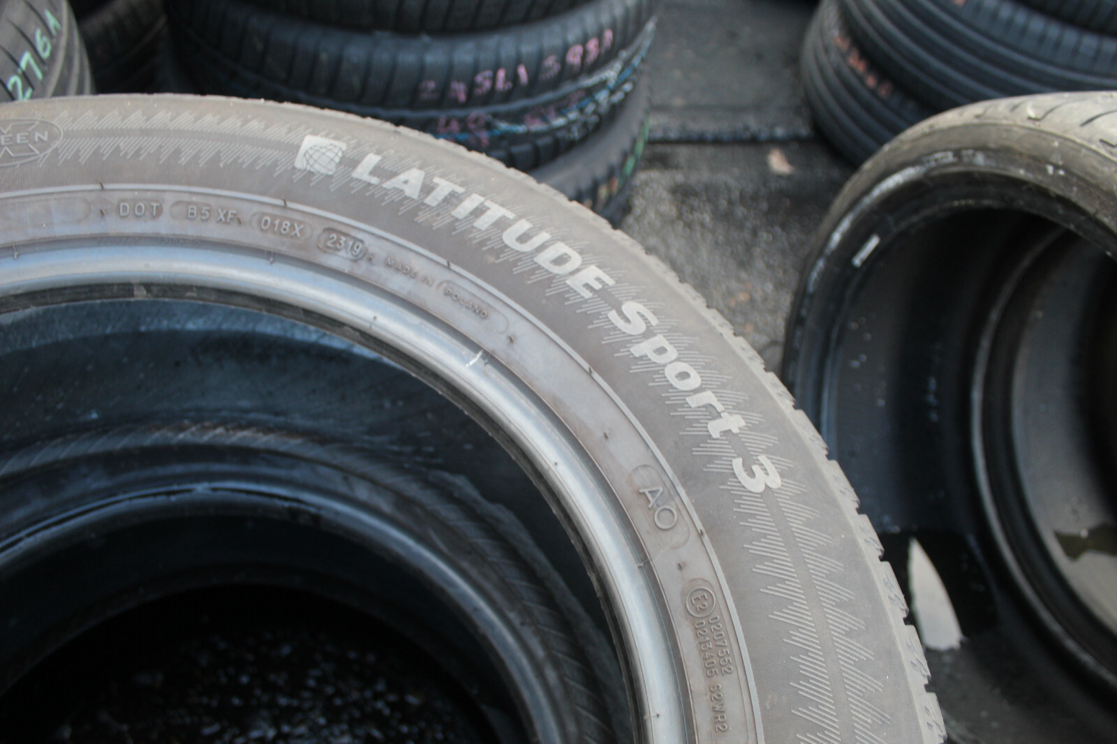 235 60 18 Michelin, Latitude Sport 3, AO, 107W, x2 A Pair 5.8mm (F1_tyres) L2135