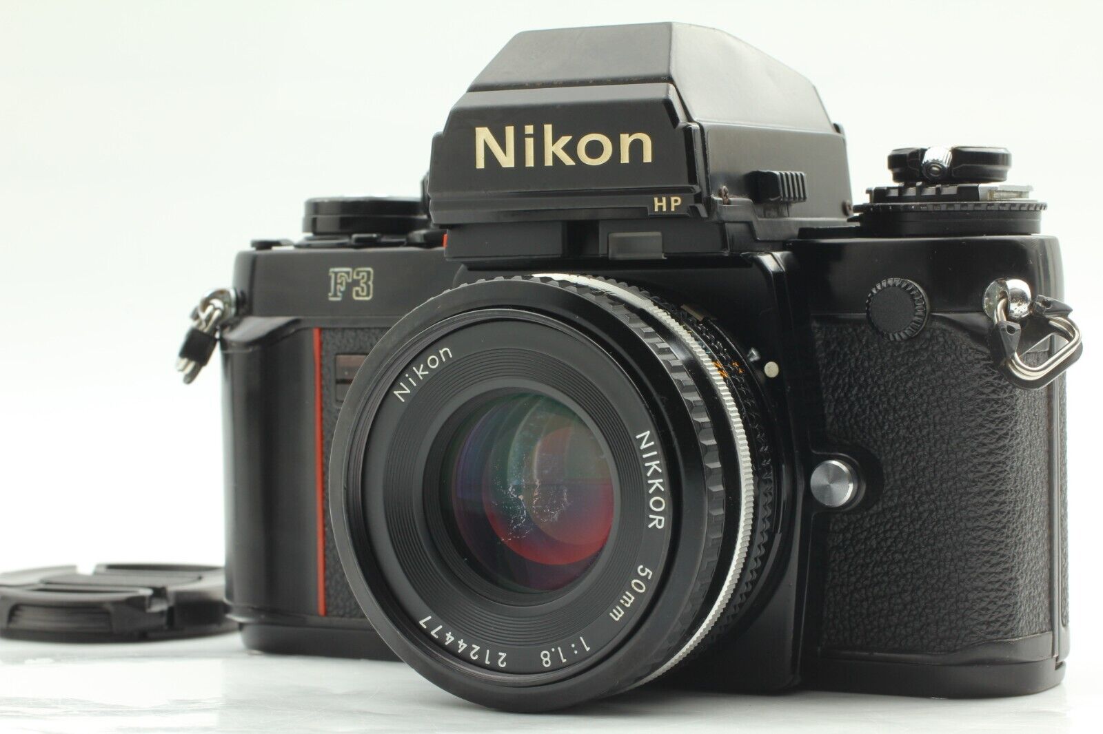 Nikon F3 HP 35mm SLR Film Camera | AIS 50mm f/1.8 Pancake Nikon F3 HP 35mm SLR Film Camera | AIS 50mm f/1.8 Pancake