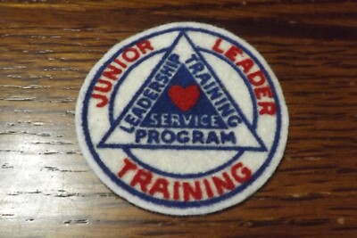 BOY SCOUT PATCH FELT JUNIOR LEADER TRAINING