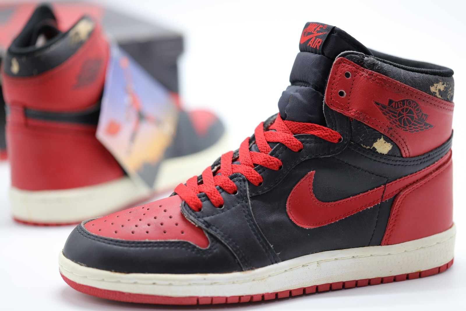Nike Air Jordan I💥 1985 Original BRED 💥 size 8.5 DS og all Nike Air Jordan I💥 1985 Original BRED 💥 size 8.5 DS og all