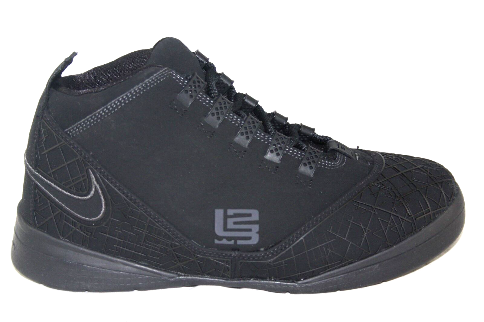 NIKE ZOOM SOLDIER II (GS) LEBRON JAMES 325208-001 BLACK