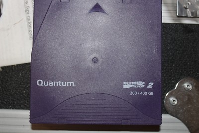 Quantum LTO2 LTO Ultrium 2 1/2'' Data Cartridge 200/400GB with Barcode