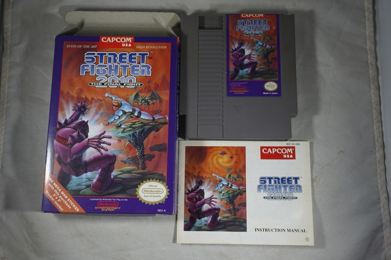 nintendo nes street fighter