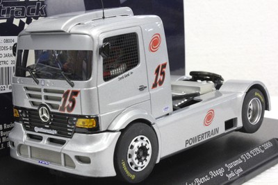 FLY 08004 TRUCK27 MERCEDES BENZ ATEGO TRUCK FIA ETRC 1/32 SLOT CAR W/DISPLAY