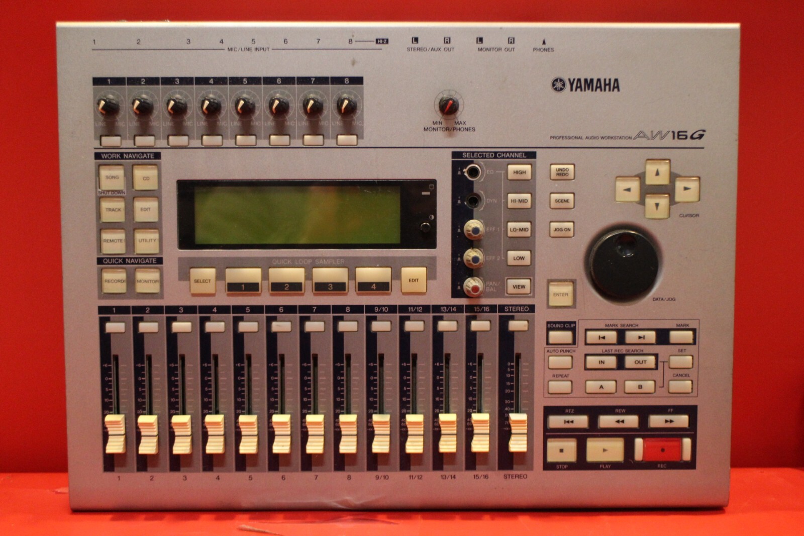 USED Yamaha AW16G Audio Workstation 16 Track Digital