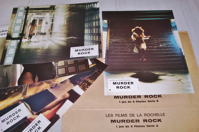Lucio Fulci Murder Rock Uccide A Passo Di Danza  12 Photos Cinema Lobby Cards