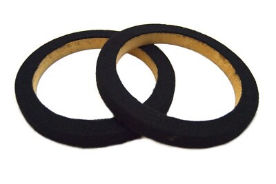 1 Pair 6.5'' MDF Speaker Ring Black RING-065CBK Mounting Spacer Rings Car Audio