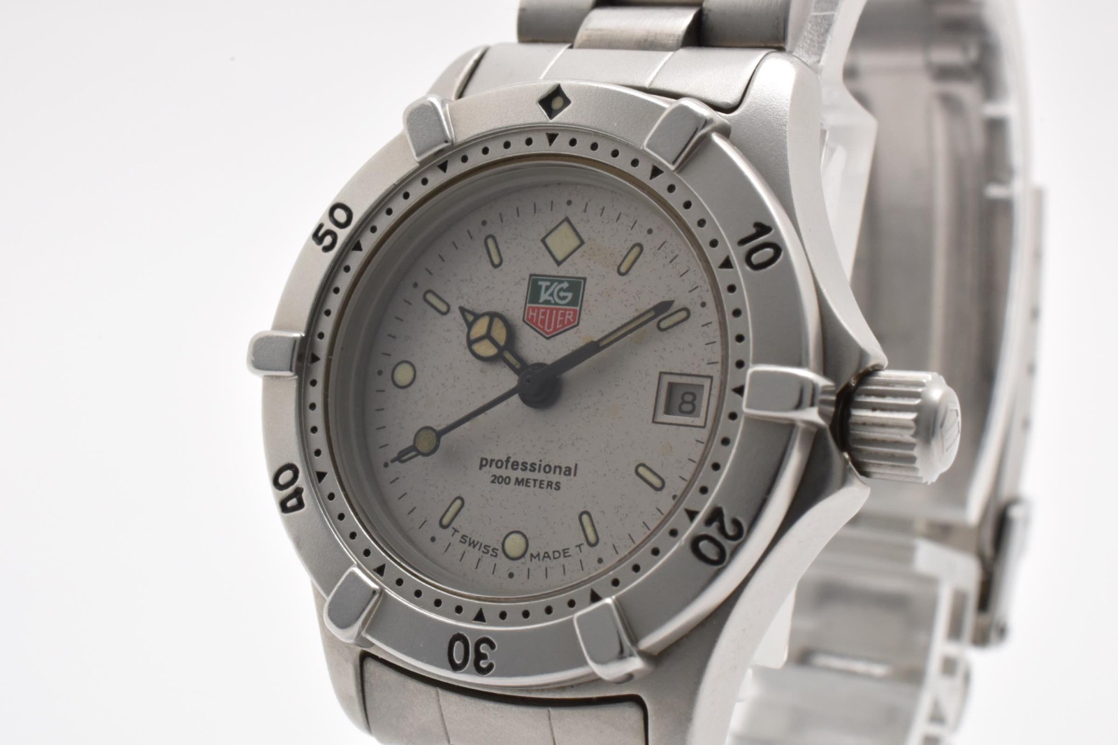 タグホイヤー TAG HEUER プロフェッショナル 2000 962.208 ▶️[EXC+5] Tag Heuer 2000 Professional 962.208 Grey Dial