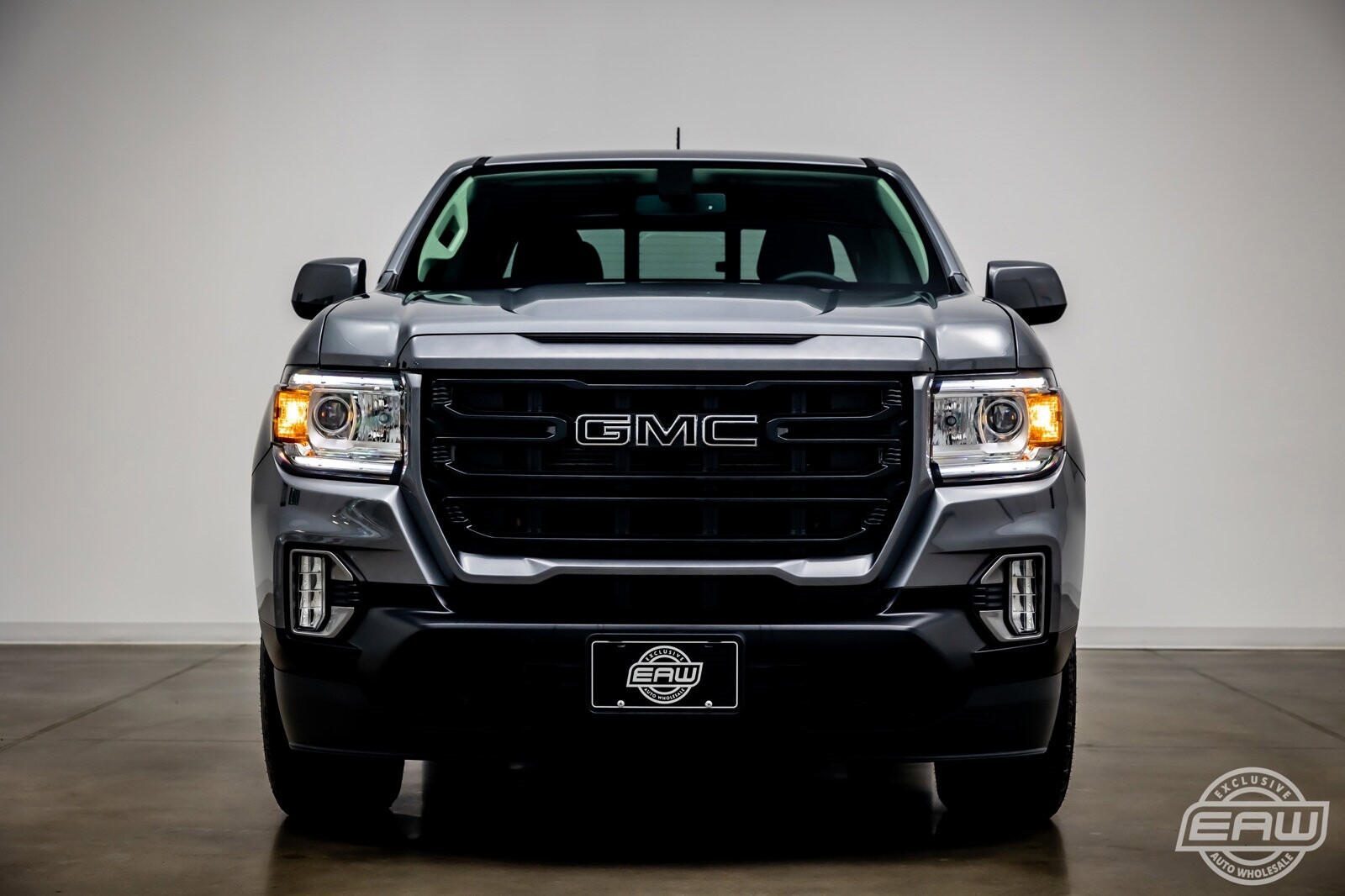 2022 Gmc Canyon 4wd Elevation 1565 Miles Satin Steel Metallic Crew Cab