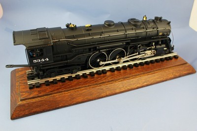 O Gauge 3-Rail MTH MT-3020LP NYC 4-6-4 J1E Hudson Steam Engine #5344