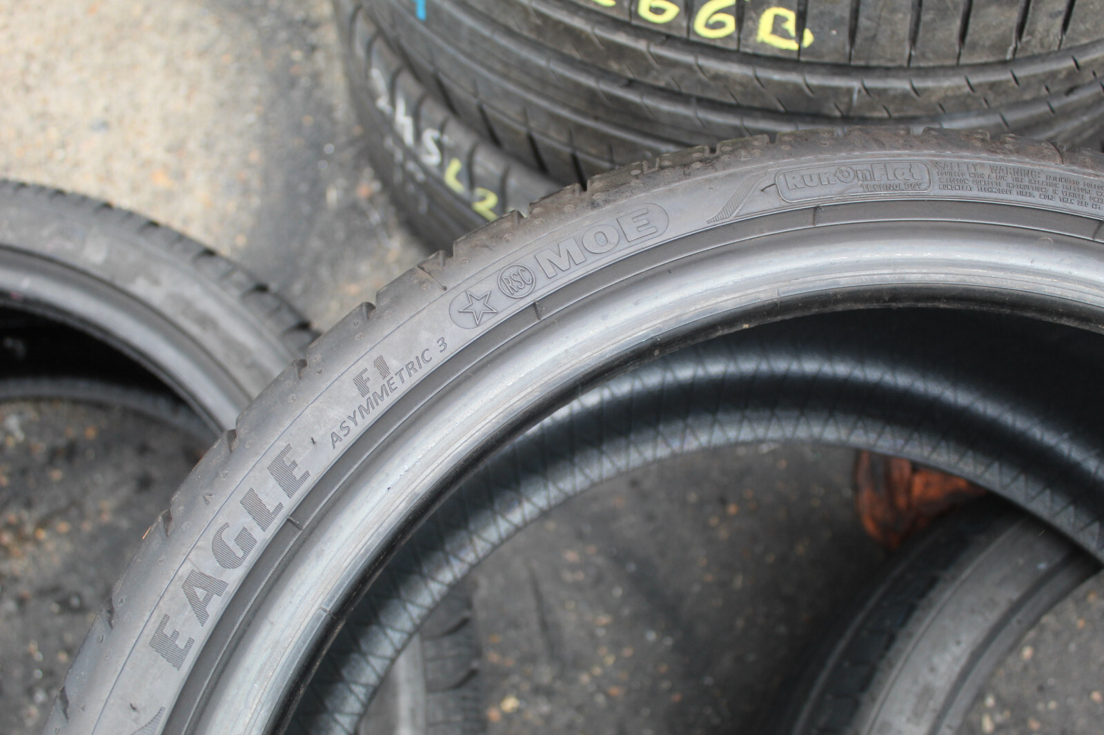 275 30 20 Goodyear, Eagle F1, Runflat, XL, 97Y, x1 Tyre 7.0mm (F1_tyres) L2447
